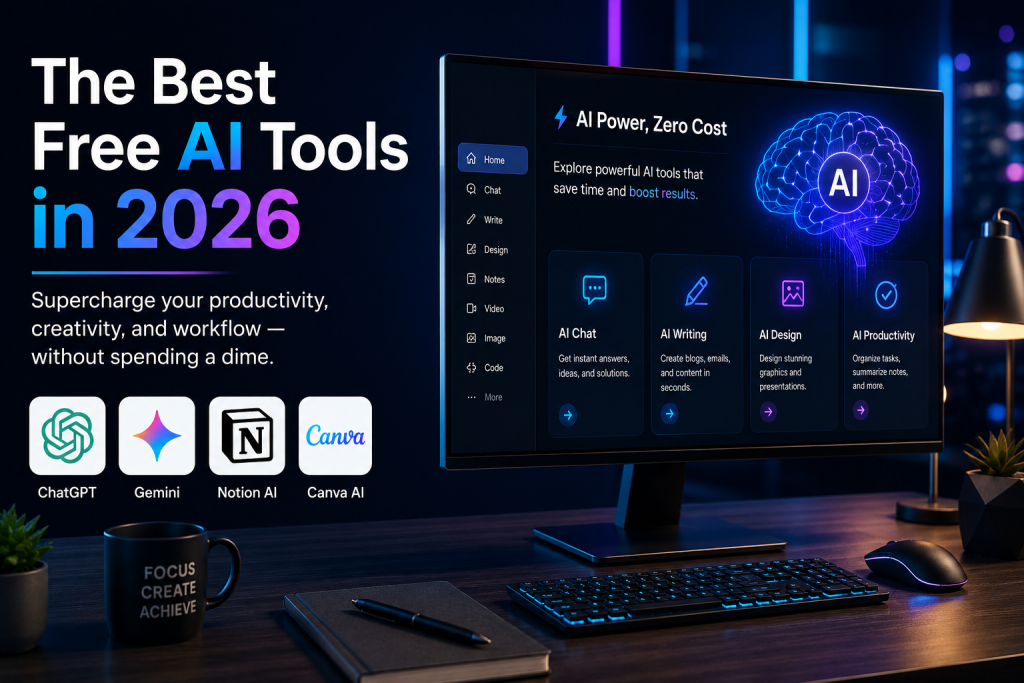 Top Free AI Tools and Latest AI Innovations in 2026
