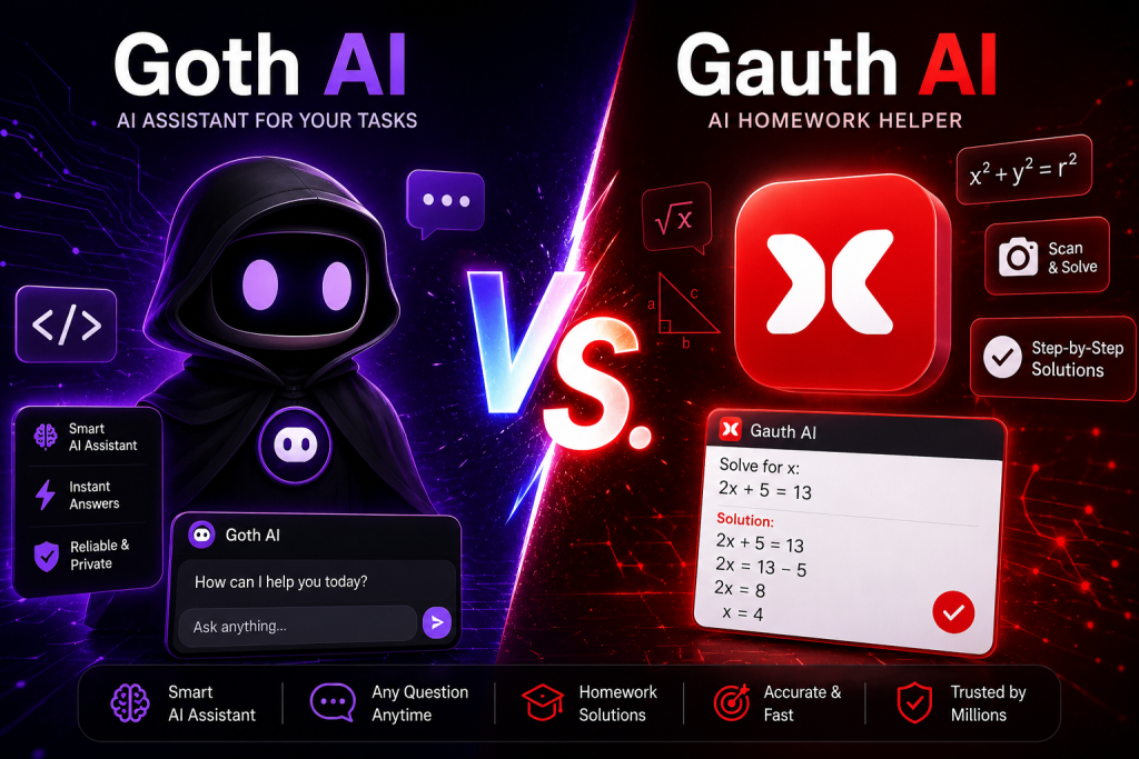 Goth AI vs. Gauth AI